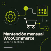 Mantención mensual para WooCommerce